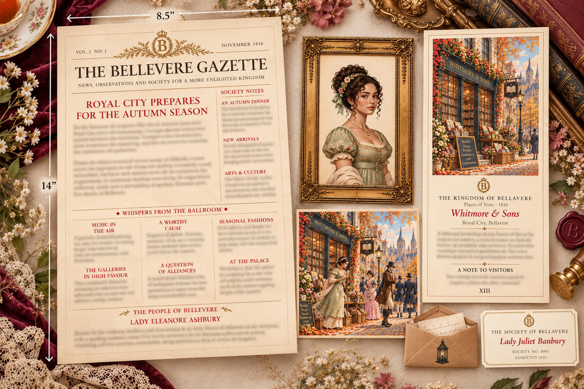 Monthly Royal Correspondence from the Kingdom of Bellevere